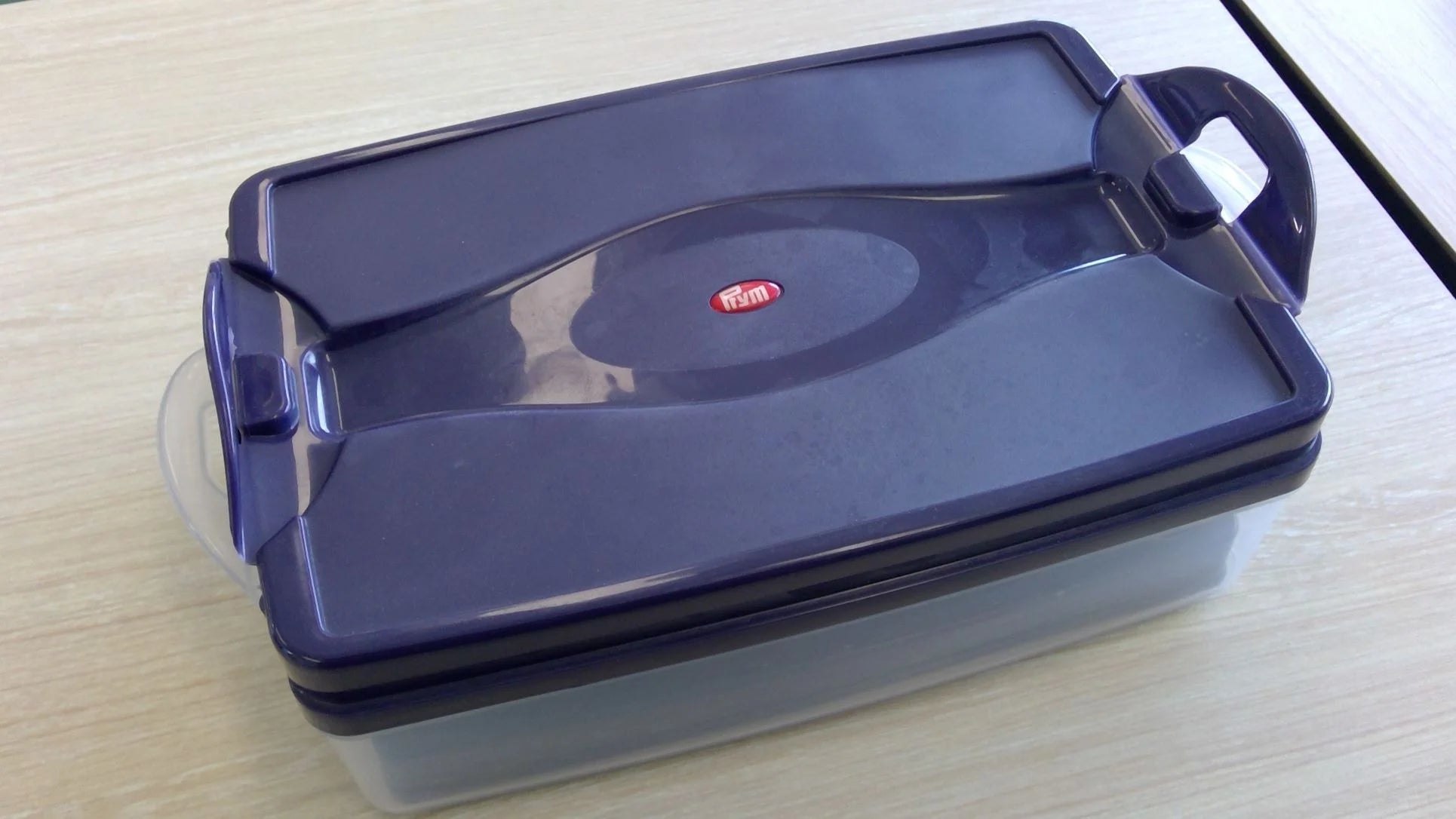 Scatola Per Ricamo Prym - Trasparente Blu, Compartimenti Regolabili 4-23 - Foto 5