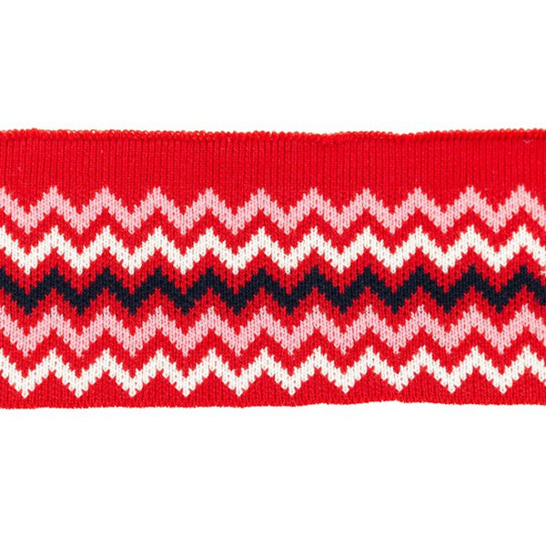 Cuffing - Red Chevron
