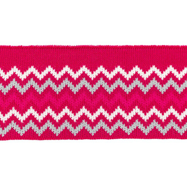 Cuffing - Pink Chevron