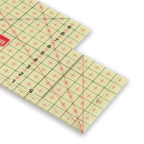 Prym Transparent Ironing Ruler (notched) – Weft And Warp