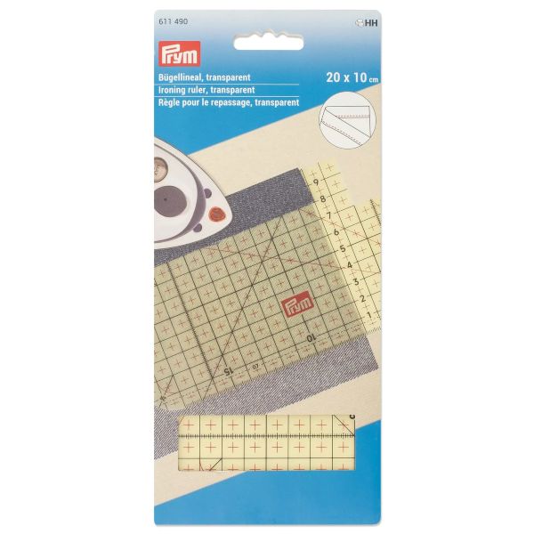 Prym Transparent Ironing Ruler (notched) – Weft And Warp