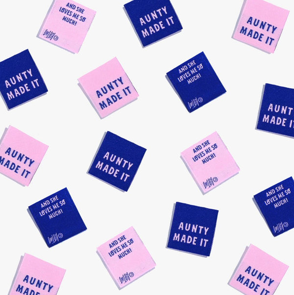 "Aunty Made It" labels by KATM