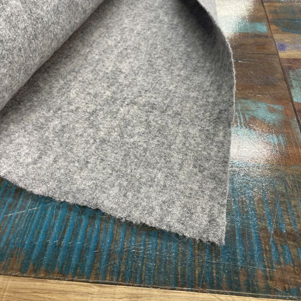 Boiled Wool - Light Grey
