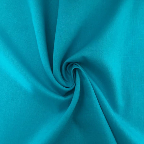 Cali - Linen - Turquoise