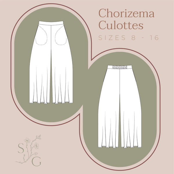 Chorizema Culottes - Stitched for Good