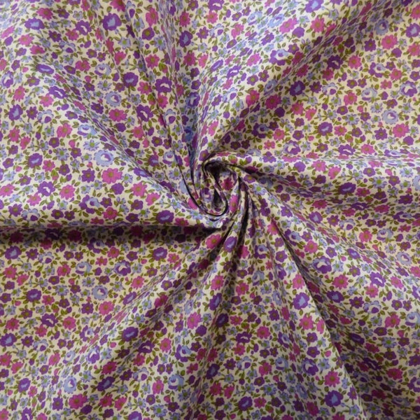 Clara Lavender - Cotton Poplin