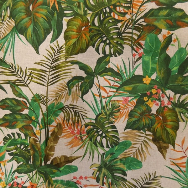 Enchanted Palms - Linen/Rayon