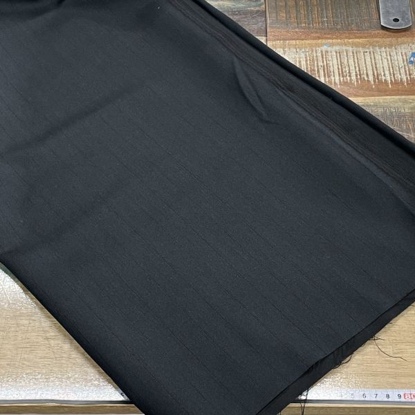 Dk Grey/Burgundy Pinstripe Suiting Tailors Cut