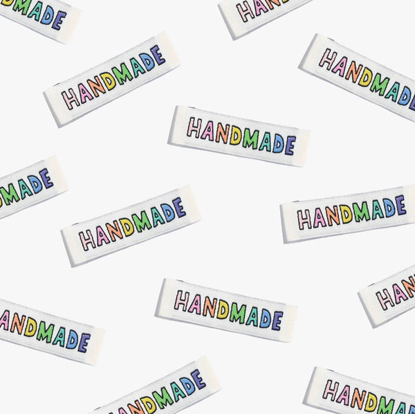 "Handmade Rainbow" labels by KATM