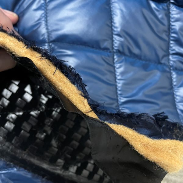 Quilted Double Face Jacketing - Navy