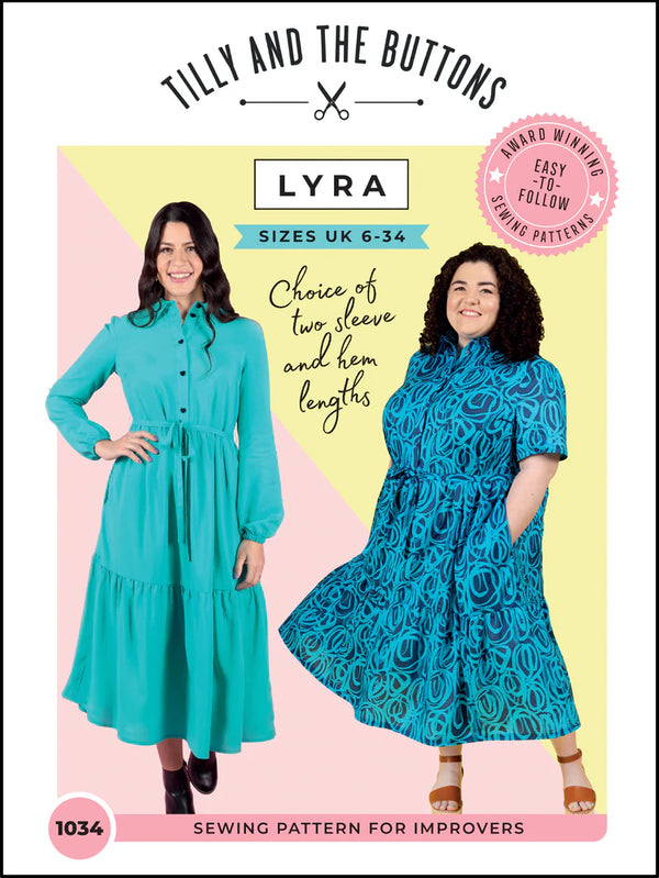 Lyra Dress Sewing Pattern - Tilly and the Buttons