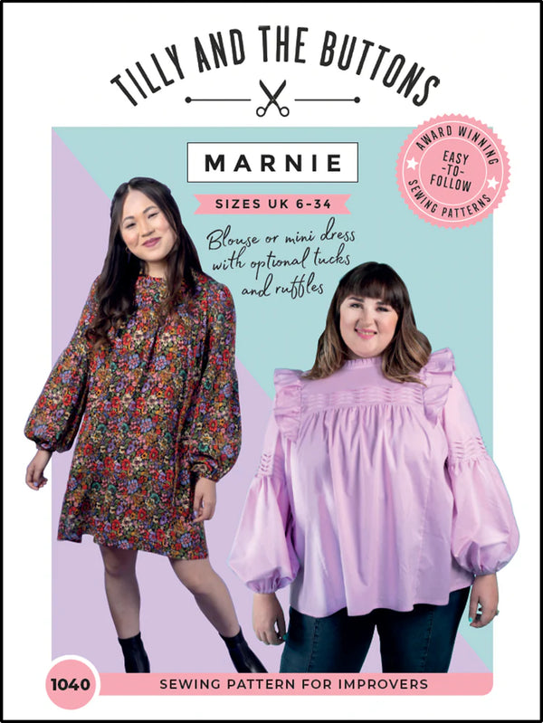 Marnie Top and Dress - Tilly and the Buttons