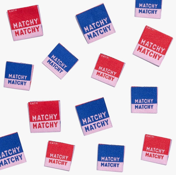 "Matchy Matchy" labels by KATM