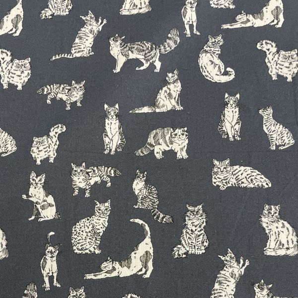 Meow D - Tana Lawn