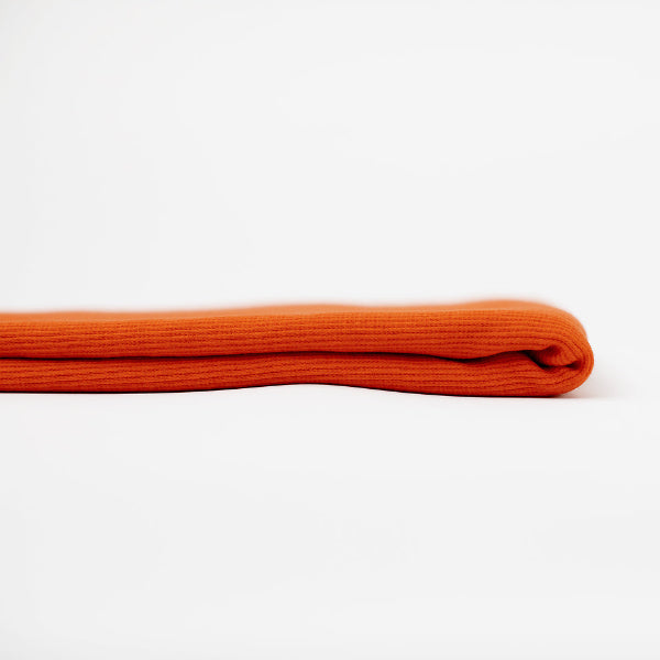 Flame Red - Cotton Ribbing