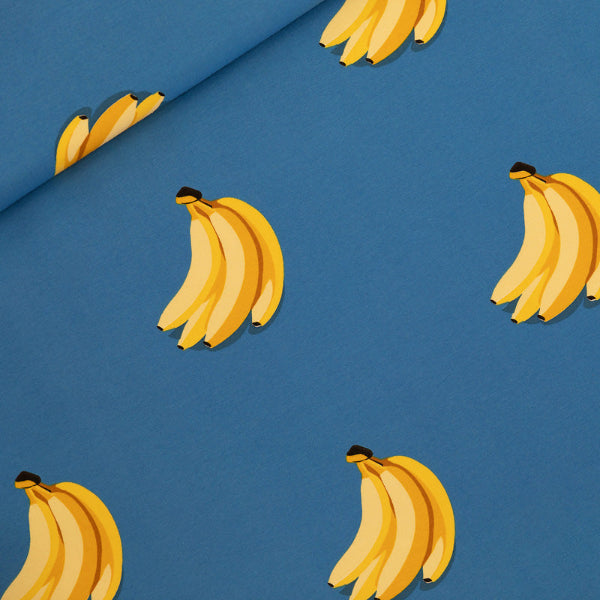 Bananas - Cotton French Terry