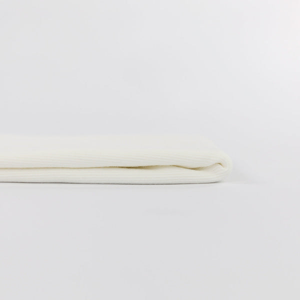 Off White - Cotton Ribbing