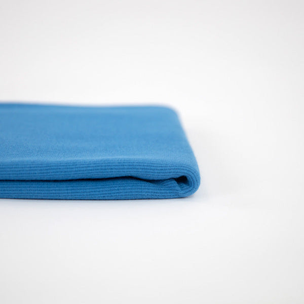 Pacific Blue - Cotton Ribbing