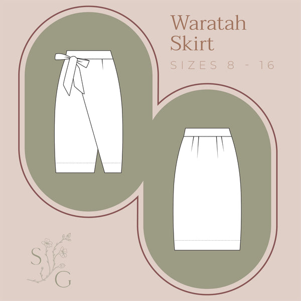 Waratah Skirt - Stitched for Good