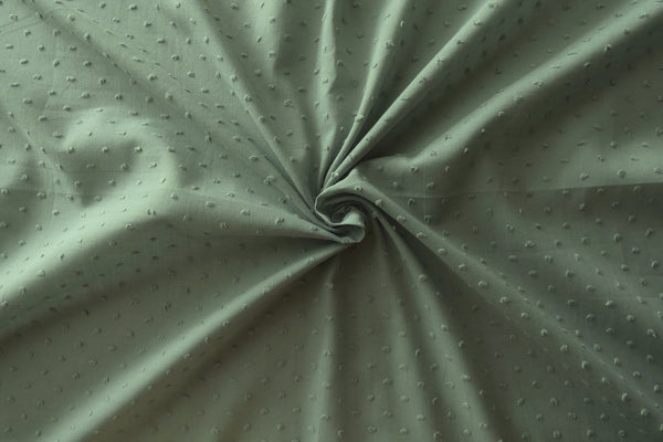 Adelheid - Swiss Dot - Eau De nil