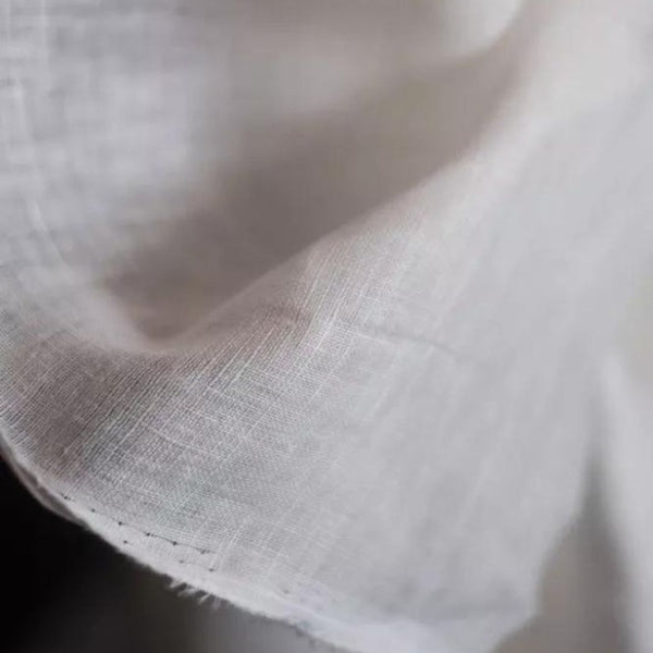 Linen Gauze - White