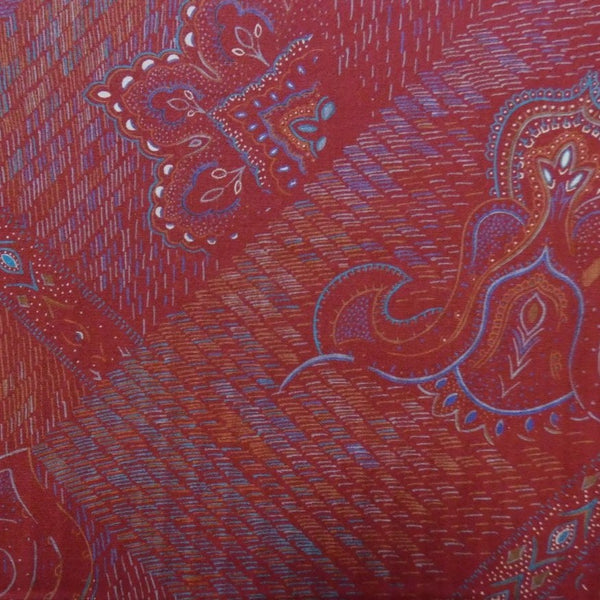 Paisley Pattern - Wool Challis