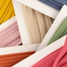 Flat Cotton Cord - 17mm - 24 Colours