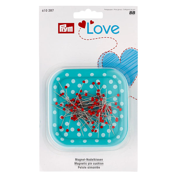 Prym Love Magnetic Pin Cushion With Pins