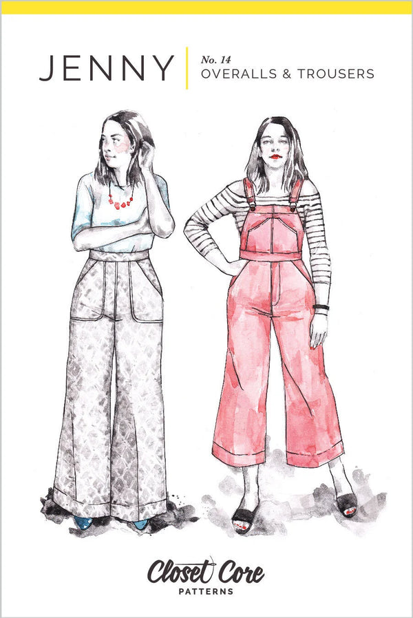 Jenny Overalls and Trousers - Closet Core Patterns