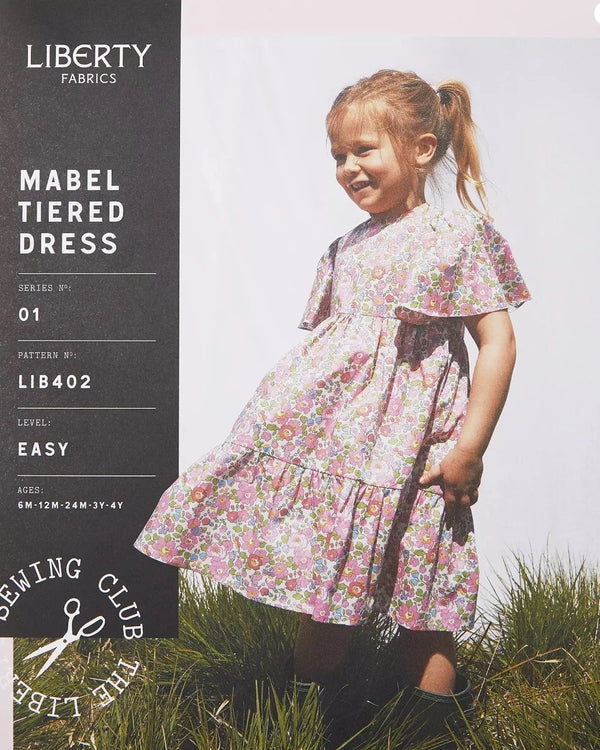 Liberty Mabel Tiered Children's Dress