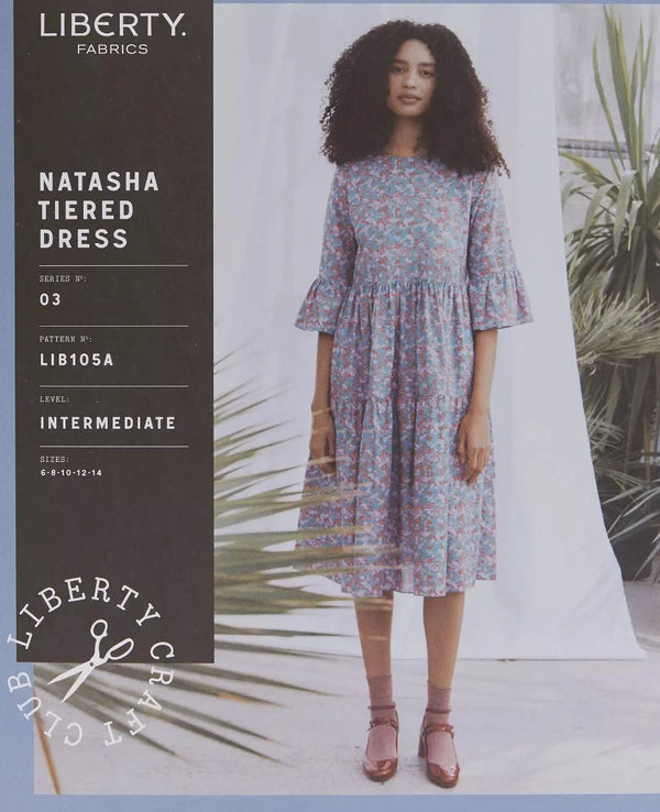 Natasha Tiered Dress - Liberty