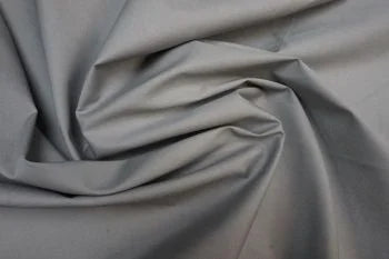 Kiera Cotton Poplin - Silver Grey