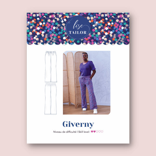 Giverny Pants Pattern by Lise Tailor