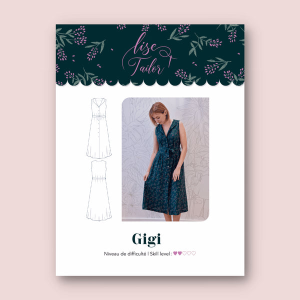 Gigi Dress Pattern by Lise Tailor