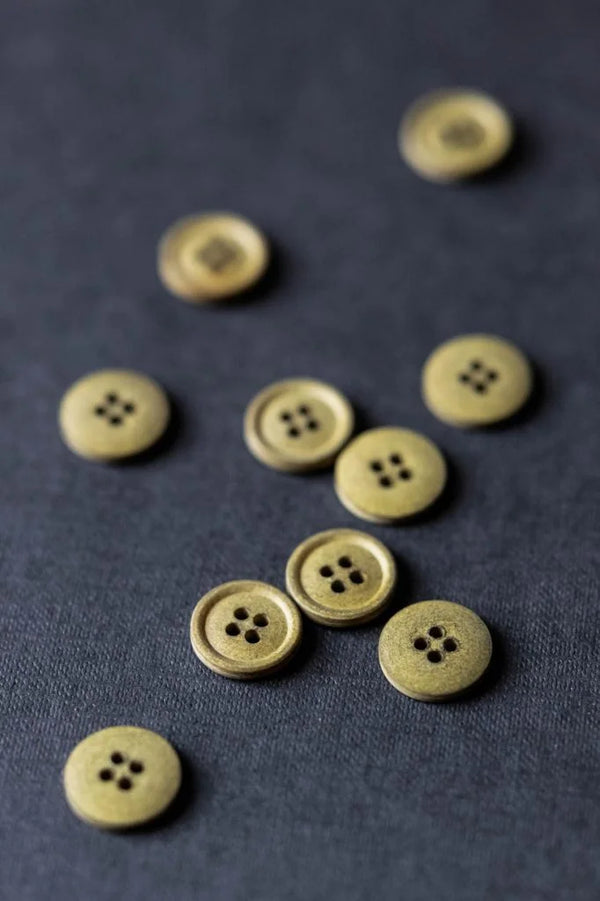 Merchant and Mills -  Pine - 15mm cotton button