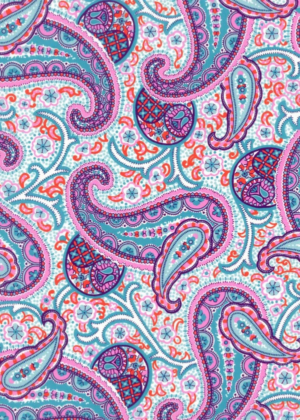 Pasha’s Paisley A - Liberty Organic Tana