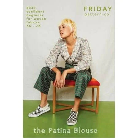 Friday Pattern Company Patina Blouse Pattern