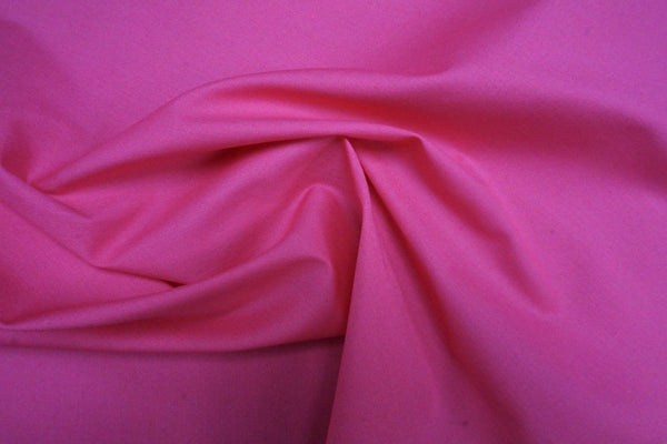 Kiera Cotton Poplin - Hot Pink