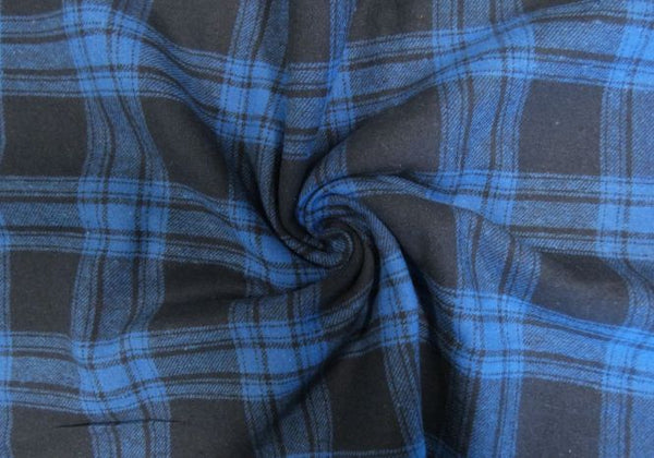 Abernathy - Cotton Flannel - Blue