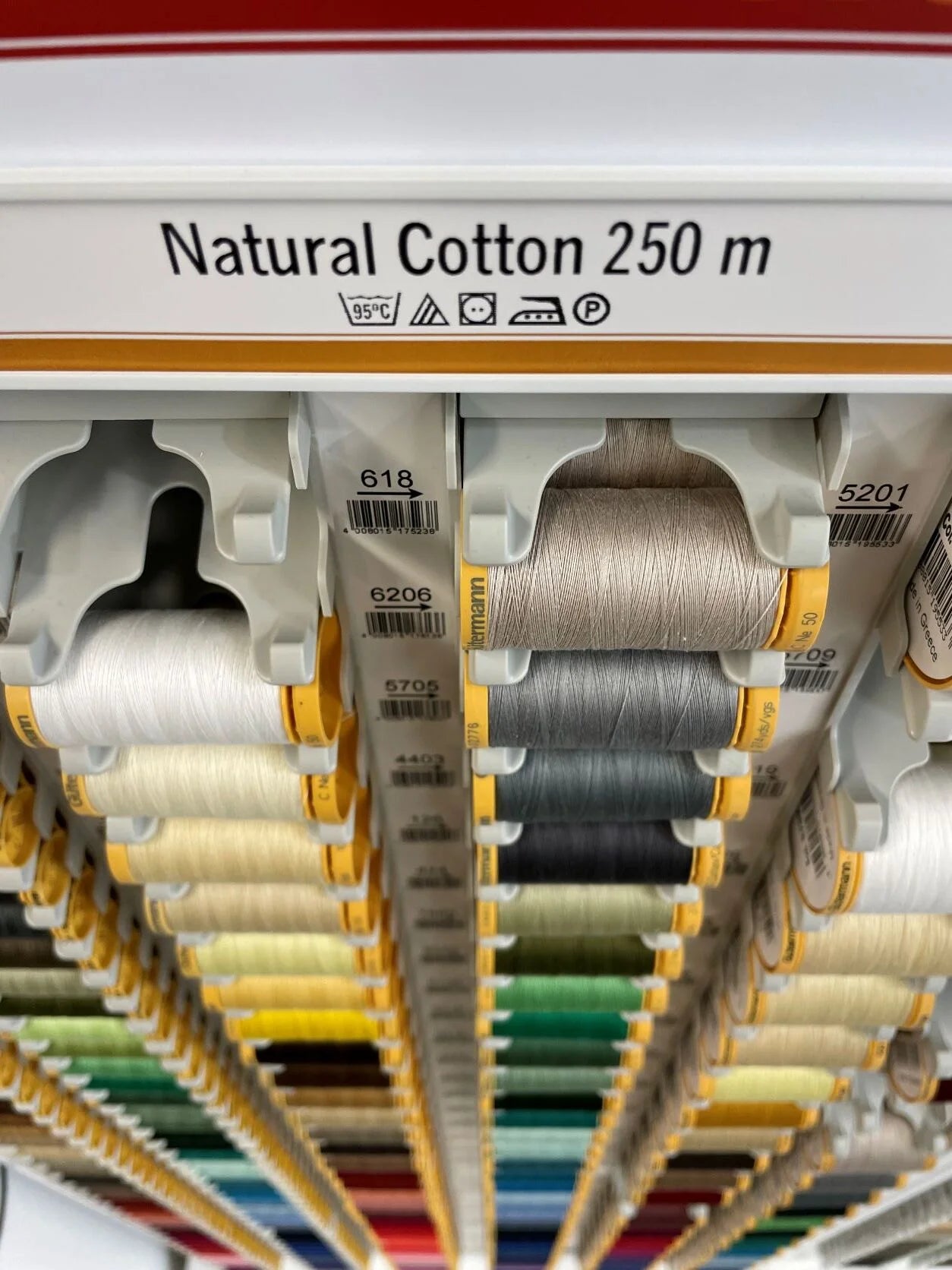 Natural Thread Material Thread Natural Cotton 250m – Weft And Warp