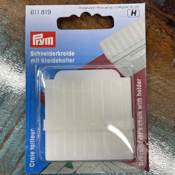 Prym Tailor's Chalk in holder with chalk sharpener