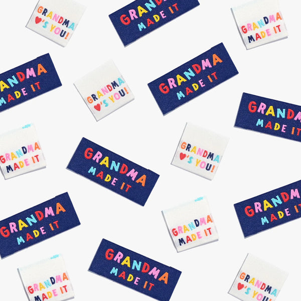 "Grandma Made It / Grandma Loves You!" labels by KATM