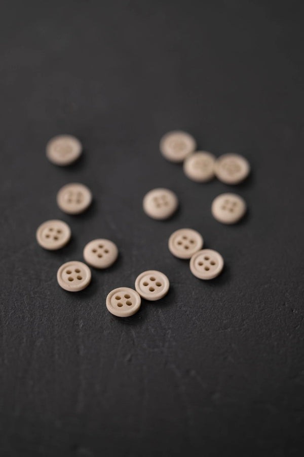 Merchant and Mills - Ecru (11mm or 15mm) cotton button