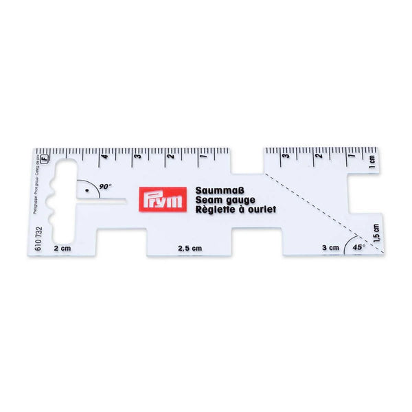 Prym Seam Gauge - Transparent Plastic