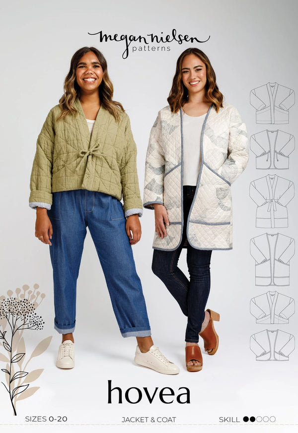 Hovea Jacket and Coat - Megan Nielson Patterns